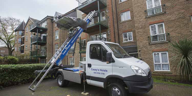 Furniture Hoist Hire London by Casey's Removals