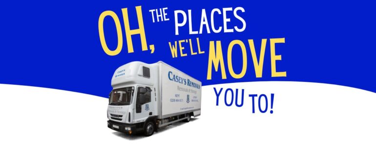 Oh, The Places You’ll Move to With Casey’s Removals